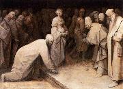 Pieter Bruegel the Elder Christ and the Woman Taken in Adultery USA oil painting artist